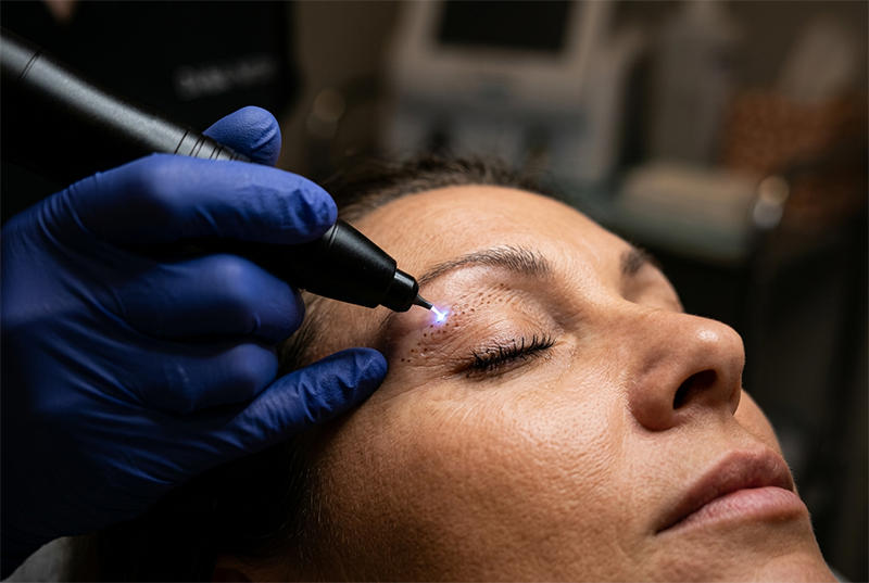 Plasma Pen, Regenerative Hautverjüngung