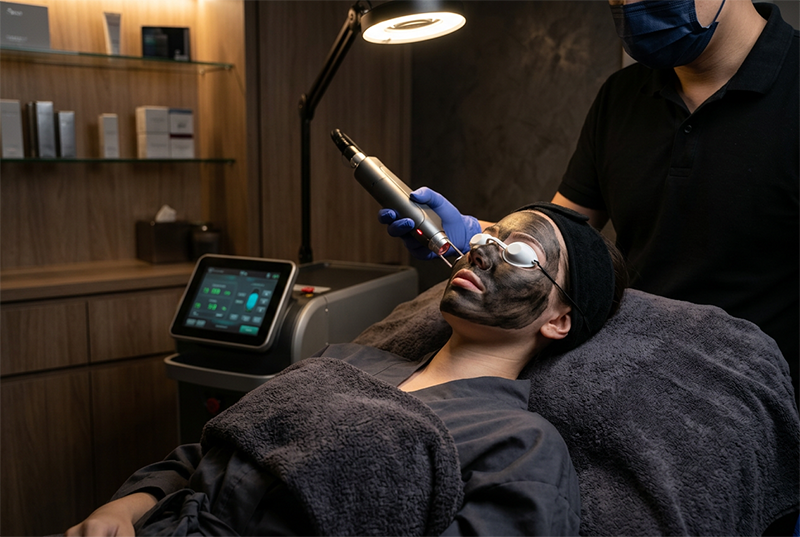 Carbon Laser Peeling, Hollywood Carbon Treatment